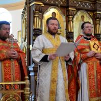 Архиепископ Артемий совершил литургию и хиротонию в кафедральном соборе города Гродно