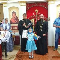 Представители воскресной школы прихода поселка Зельва приняли участие в конкурсе «Ангельский глас»