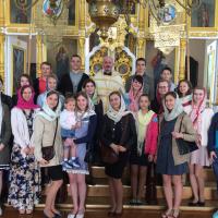 Два детских хора приняли участие в богослужении в храме посёлка Большая Берестовица