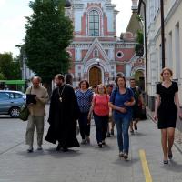 Преподаватели Францисканской гимназии г. Кретинга (Литва) познакомились с историей и образовательной деятельностью Покровского собора
