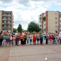 Акция «Зажжем свечу памяти» в агрогородке Обухово