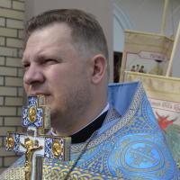 Архиепископ Артемий совершил литургию в храме в честь Коложской иконы Божией Матери