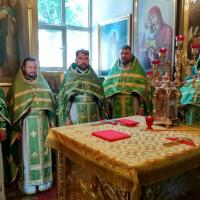 Соборное богослужение духовенства Волковысского благочиния в Свято-Никольской церкви города Волковыска