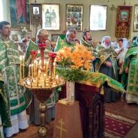 Соборное богослужение духовенства Волковысского благочиния в Свято-Никольской церкви города Волковыска