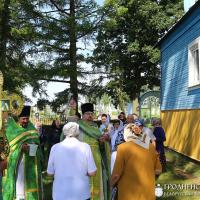 Престольный праздник кладбищенской церкви деревни Добросельцы