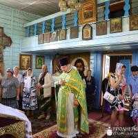 Престольный праздник кладбищенской церкви деревни Добросельцы