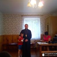 Завершилась первая смена летней воскресной школы в поселке Россь