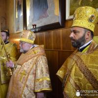 Архиепископ Артемий совершил литургию в храме во имя святого пророка Илии города Мосты