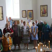 В храме деревне Мижеричи состоялось соборное богослужение духовенства Зельвенского благочиния