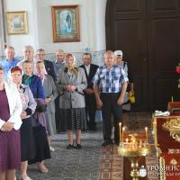 В храме деревне Мижеричи состоялось соборное богослужение духовенства Зельвенского благочиния