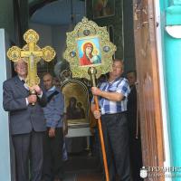 В храме деревне Мижеричи состоялось соборное богослужение духовенства Зельвенского благочиния