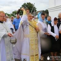 В храме деревне Мижеричи состоялось соборное богослужение духовенства Зельвенского благочиния