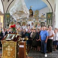 В храме деревне Мижеричи состоялось соборное богослужение духовенства Зельвенского благочиния