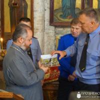 Слепок отпечатка пальца строителя из XI века передан Коложской церкви