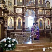 Архиепископ Артемий возглавил всенощное бдение праздника Успения Пресвятой Богородицы в кафедральном соборе Гродно