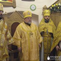 Архиепископ Артемий возглавил торжества по случаю 610-летия храма Архангела Михаила в деревне Сынковичи