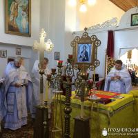 В храме деревни Подороск состоялось соборное богослужение духовенства Волковысского благочиния