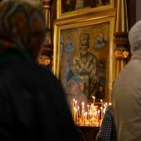 В день Рождества Пресвятой Богородицы в Покровском соборе совершили литургию и устроили праздник для прихожан
