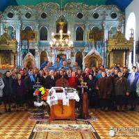 В храме деревни Гудевичи состоялось соборное богослужение духовенства Мостовского благочиния