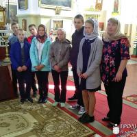 Ученики Дереченской школы посетили Свято-Преображенский храм