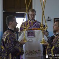 В день Воздвижения Креста Господня архиепископ Артемий посетил приход деревни Головачи