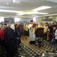 Архиепископ Артемий совершил чин освящения нижнего храма прихода Усекновения главы Иоанна Предтечи города Гродно