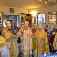 Архиепископ Артемий совершил литургию в храме Святителя Николая Чудотворца города Волковыска