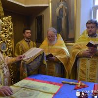 Архиепископ Артемий совершил литургию в храме Святителя Николая Чудотворца города Волковыска