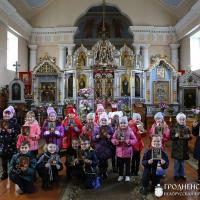 Школьники поселка Зельвы посетили храм Святой Троицы