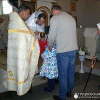 В храме святого Архистратига Михаила города Скидель состоялось соборное богослужение духовенства Скидельского благочиния