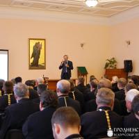 Профессор Василий Глебович Каледа выступил с лекцией для духовенства Гродненской епархии