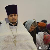 Архиепископ Артемий совершил чин освящения храма в честь великомученика Георгия Победоносца деревни Гущицы