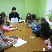 Священник встретился с молодежью в Волковысском центре технического творчества