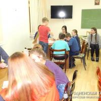 В поселке Красносельский состоялась встреча молодежных братств Волковысского благочиния