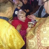 В храме поселка Зельва прошла первая исповедь начальных групп воскресной школы
