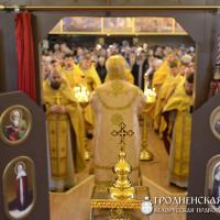 Архиепископ Артемий совершил литургию в малом храме прихода святителя Спиридона города Гродно