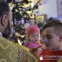 Архиепископ Артемий совершил литургию в храме блаженной Ксении Петербургской города Гродно