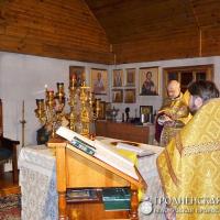 Новогодняя ночная литургия в часовне святителя Тихона
