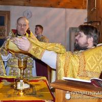 Новогодняя ночная литургия в часовне святителя Тихона