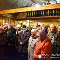 Новогодняя ночная литургия в часовне святителя Тихона