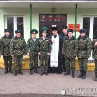 Благочинный Берестовицкого округа поздравил воинов заставы №10 с Рождеством Христовым