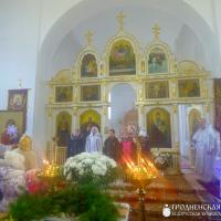 Рождество Христово в храме деревни Верейки