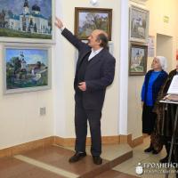 В храме святителя Луки открылась выставка работ художника Александра Бабенкова