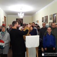 В дни святок священники посетили дом-интернат в Вертелишках