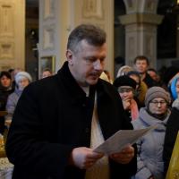 В первый день нового года в Покровском соборе пять человек дали обет трезвости