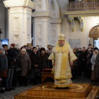 В Праздник Рождества Христова архиепископ Артемий совершил Божественную литургию в Покровском соборе