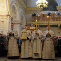В Праздник Рождества Христова архиепископ Артемий совершил Божественную литургию в Покровском соборе