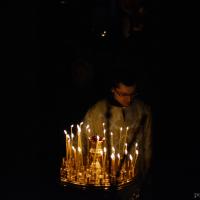 В канун праздника Крещения Господня архиепископ Артемий совершил всенощное бдение в кафедральном соборе города Гродно