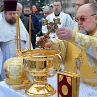 В день Крещения Господня архиепископ Артемий возглавил праздничное богослужение в Покровском соборе