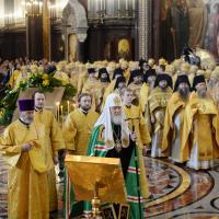 Архиепископ Артемий принял участие в торжествах по случаю девятой годовщины интронизации Святейшего Патриарха Кирилла